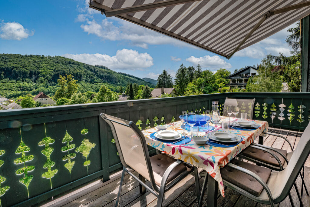 VILLA MARIE - Holiday Apartment in Purkersdorf near Vienna, Terrace in the penthouse